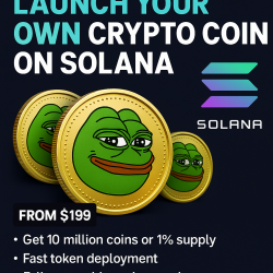 Launch Your Crypto Coin on Solana | Fast, Secure, Scalable Token Deployment